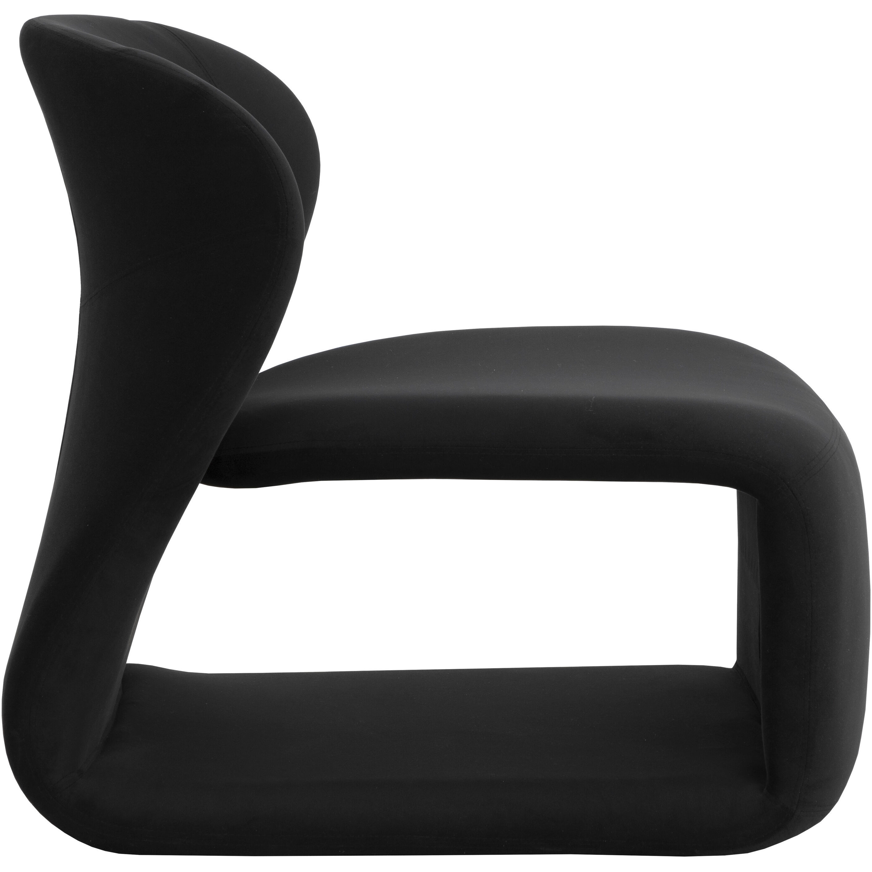 Sophiene Abbington Black Lounge Chair